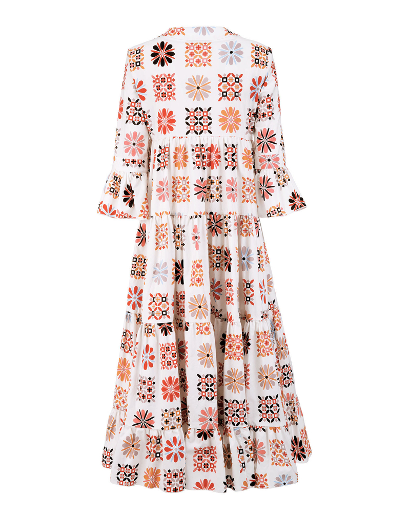 LaDoubleJ Jennifer Jane Dress LaDoubleJ Jennifer Jane Dress Vetrata Bianco DRE0114COT001VET0002
