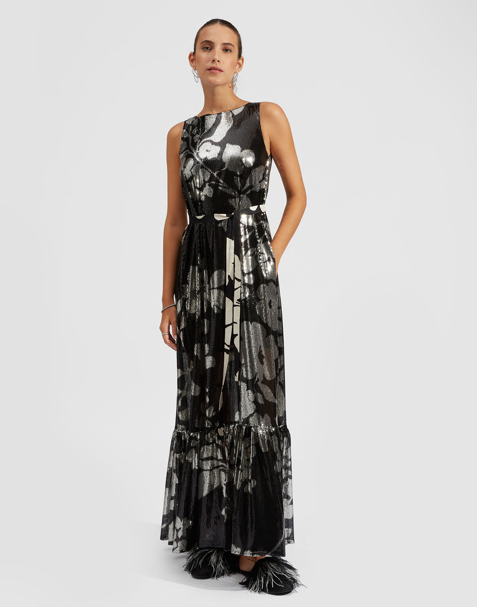 La DoubleJ Soir&eacute;e Dress Winter Jasmine DRE0413PAI002WIJ0001