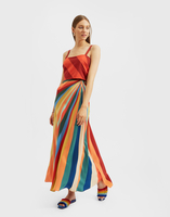 La DoubleJ Slip-Around Dress Rainbow DRE0562CRE002RNB01MU01
