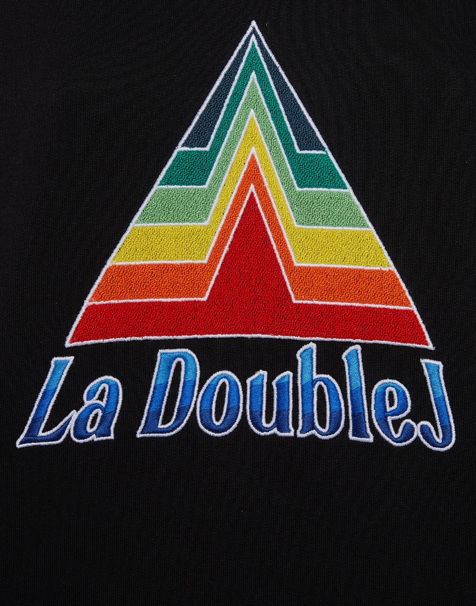 La DoubleJ Discman Hoodie Black SWE0017JER033SOE03BL01