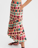 LaDoubleJ Wrap Skirt LaDoubleJ Wrap Skirt Groovy Dot Giallo SKI0049COT020GRO0003