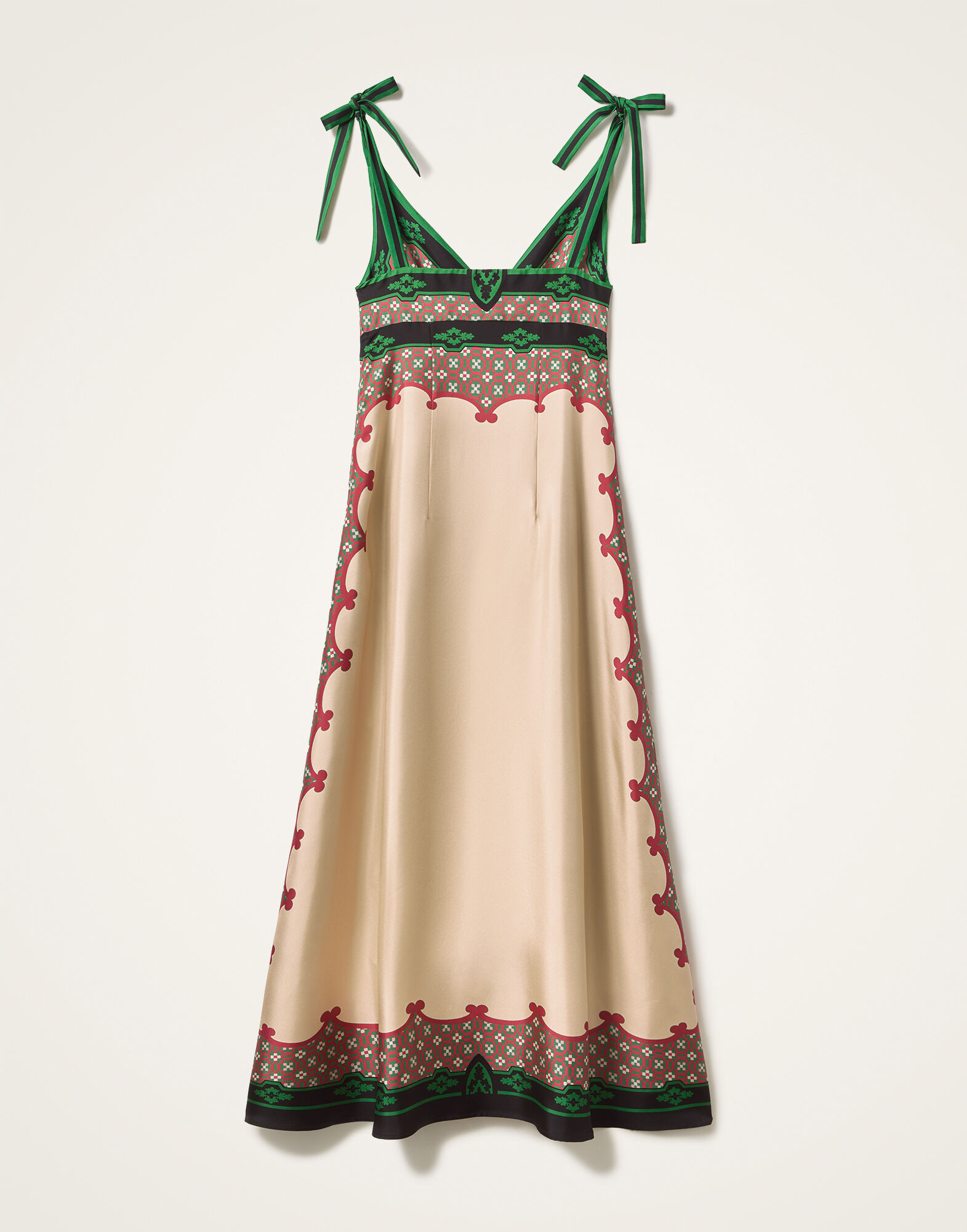 La DoubleJ La Favorita Dress Mariposa Plac&eacute;e Ivory DRE0764SIL017MAR07WH04