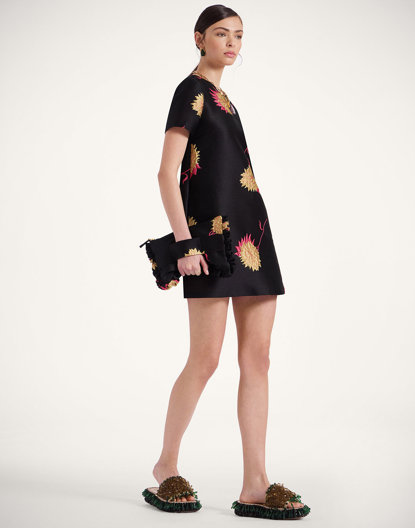 La DoubleJ Mini Swing Dress Derby Black DRE0658JCQ108DER02BL01