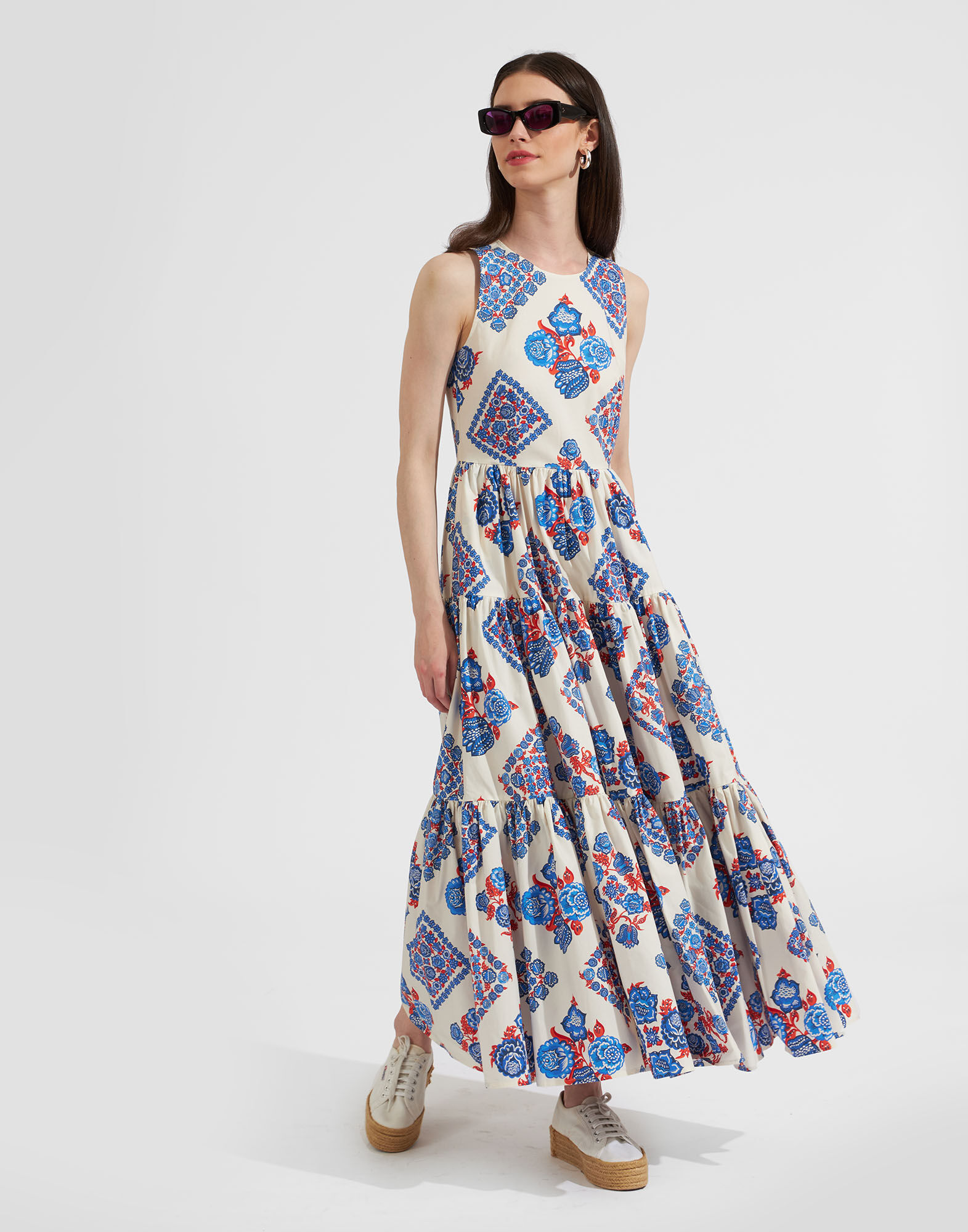 La DoubleJ Sleeveless Big Dress Cowgirl DRE0185COT001COW0001