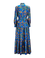 LaDoubleJ Bellini Dress LaDoubleJ Bellini Dress Thistle Blu DRE0016SIL001THI0002
