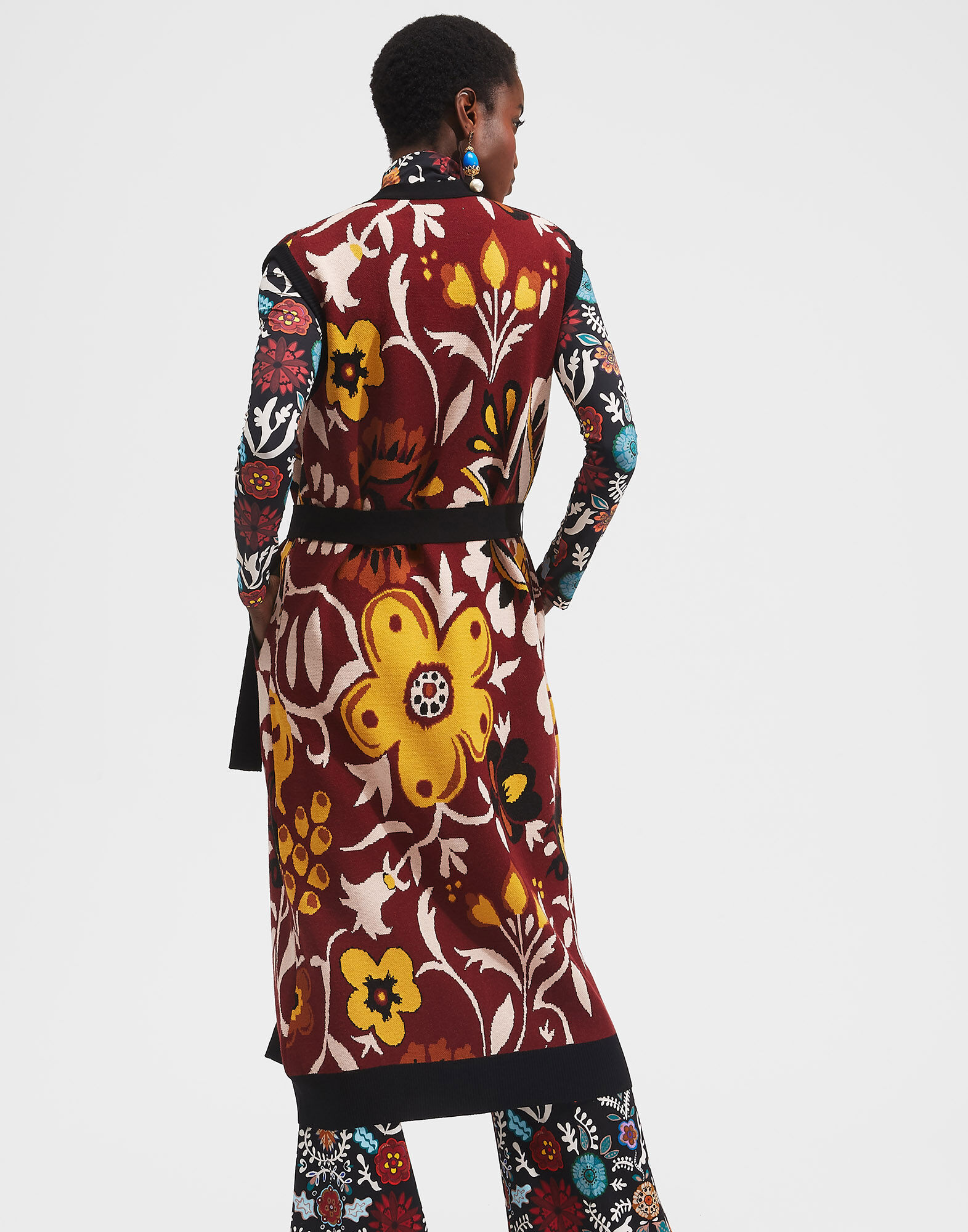 LaDoubleJ Long Gilet Selva PUL0048KNI035SEL0001