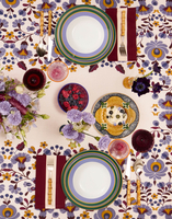 La DoubleJ Soup Plates Set Of 2 La DoubleJ Soup Plates Set Of 2 Rainbow Violet SOU0002CER001RAI07PU01