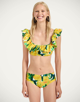 La DoubleJ Ruffle Bikini Top La DoubleJ Ruffle Bikini Top Zesty Yellow SWI0022LYC001ZES01YE02