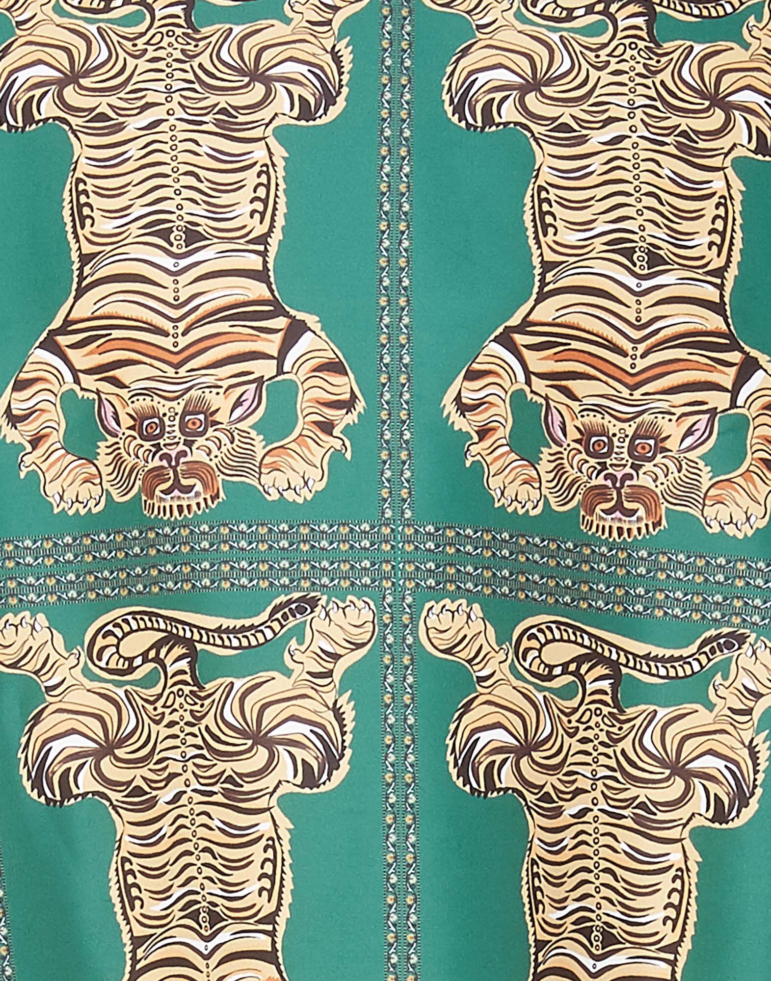 La DoubleJ Bomber Jacket Tiger Tiles JAC0031FAI001TIG0002