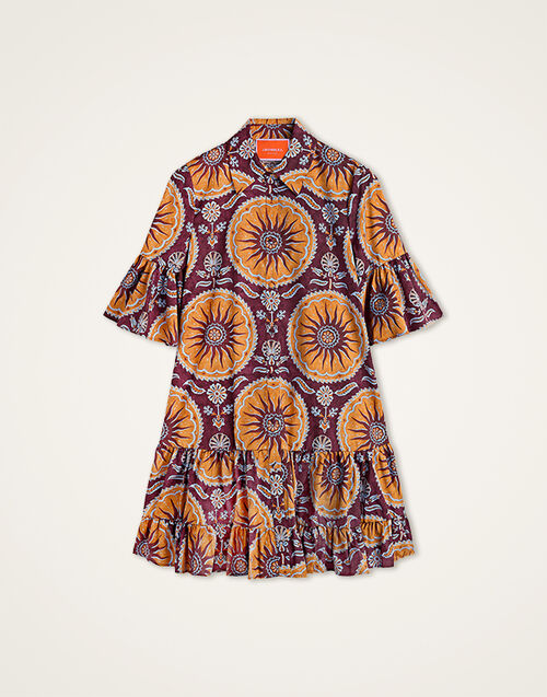 La DoubleJ Choux Dress Sovereign Purple DRE0193COT039SOV01PU01