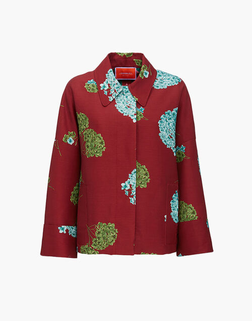 La DoubleJ Motorino Jacket Ortensia Bordeaux JAC0005CAD001ORT0004