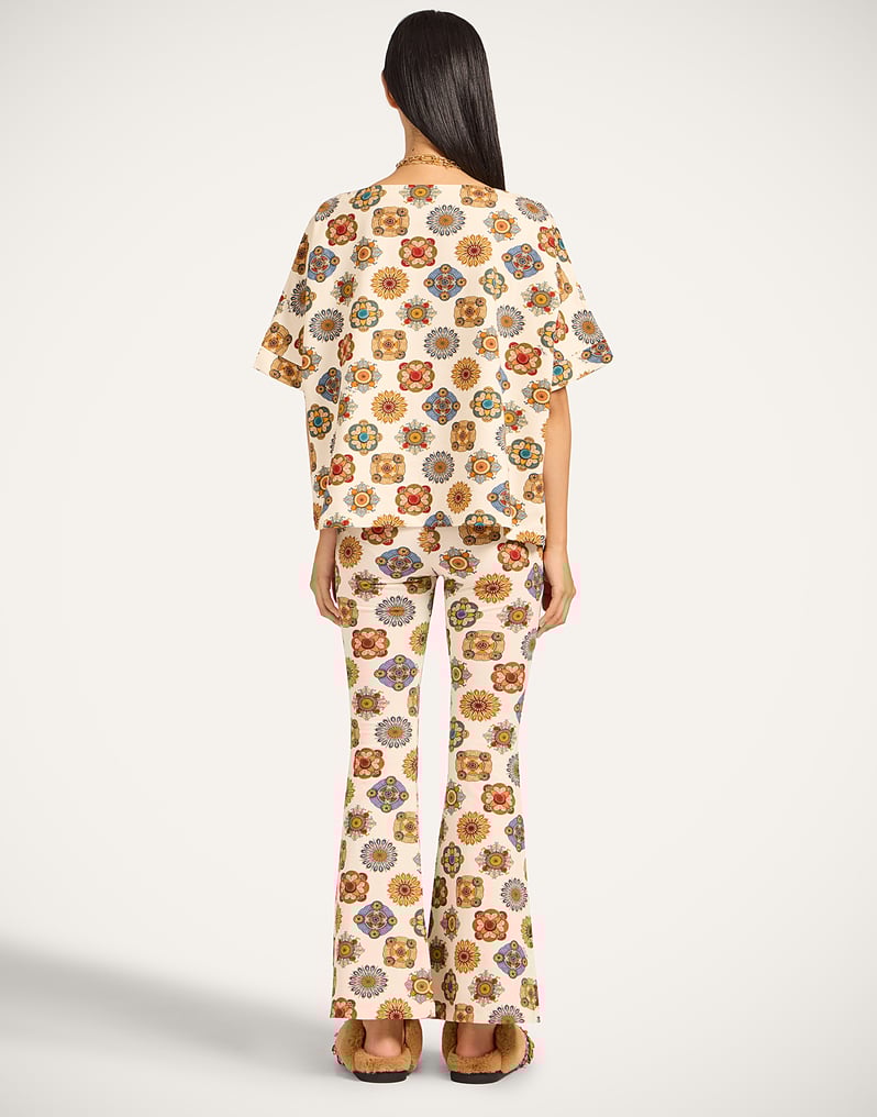 La DoubleJ Meditation Pants La DoubleJ Meditation Pants Nucleus Off White TRO0147JER020NUC01WH05