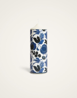 La DoubleJ Printed Pillar Candle La DoubleJ Printed Pillar Candle Wildbird Blue CAN0011WAX001BIR01BU03