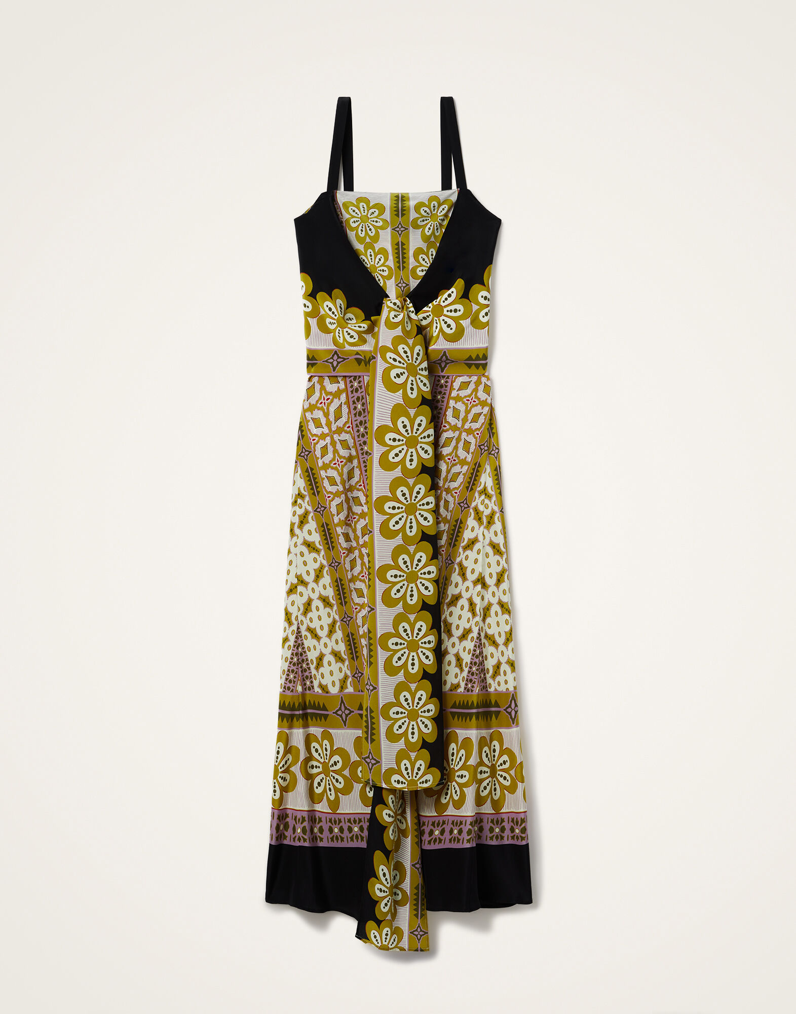 La DoubleJ Slip-Around Dress Pagoda Plac&eacute;e Pink DRE0562CRE002PAG01PI01