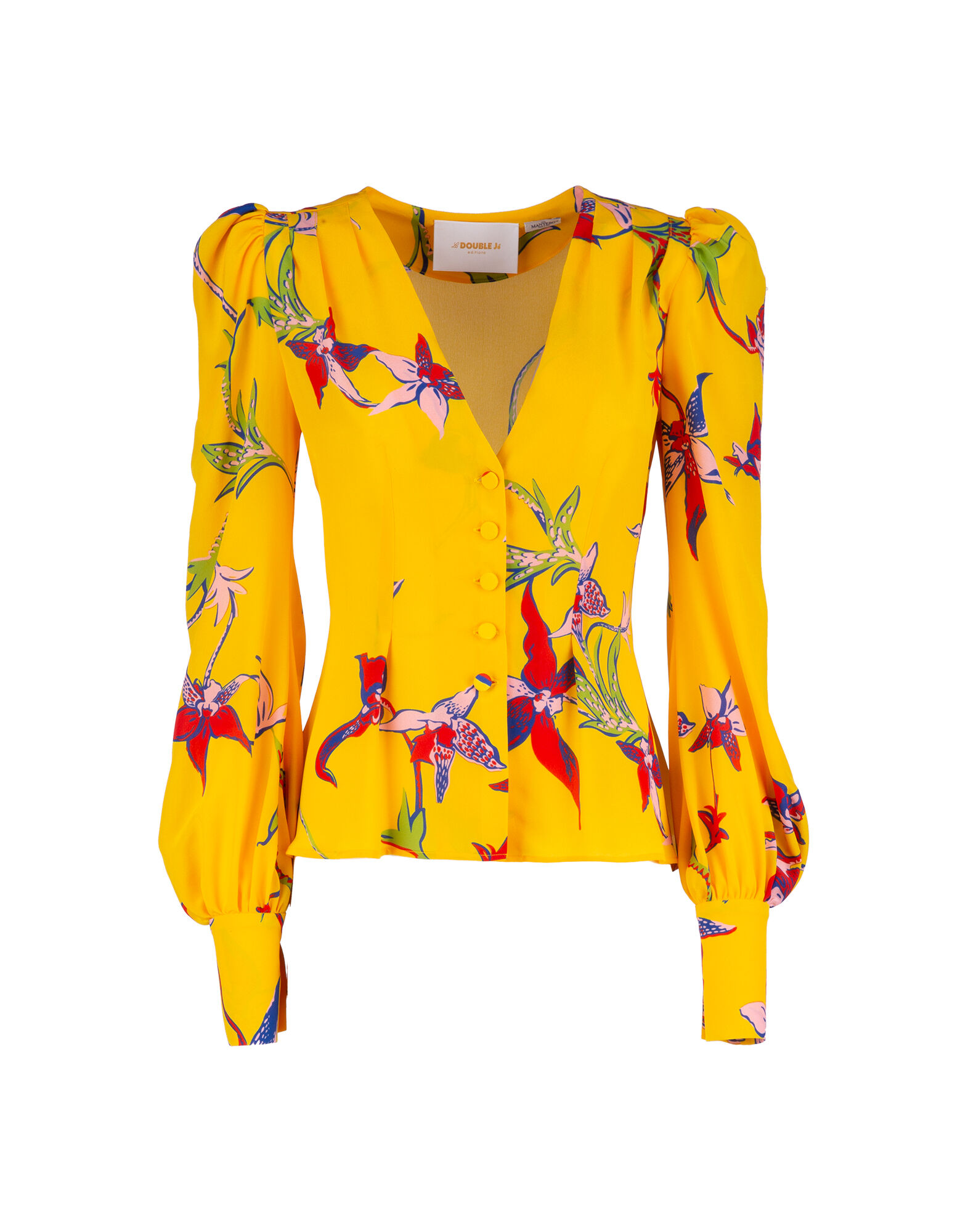 LaDoubleJ Smokin' Hot Shirt Orchidea Giallo SHI0015GEO001ORC0002