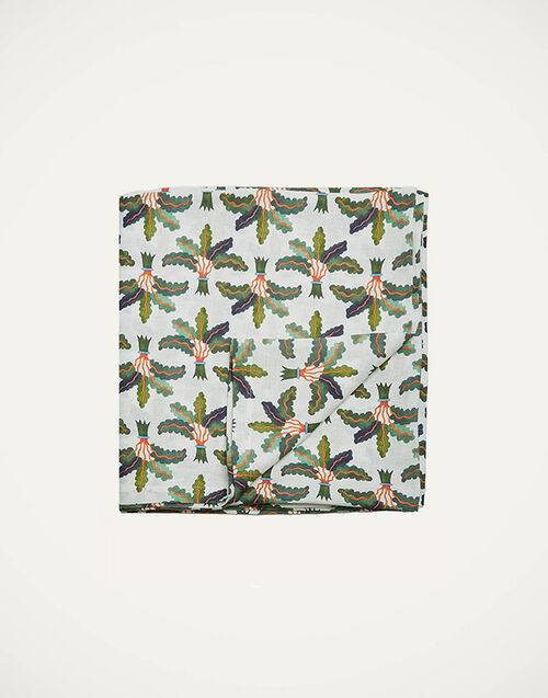 La DoubleJ Medium Tablecloth Linen Palms TBC0002LIN001HLE0022