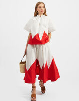 La DoubleJ Holiday Skirt  SKI0062COT001AVO0004