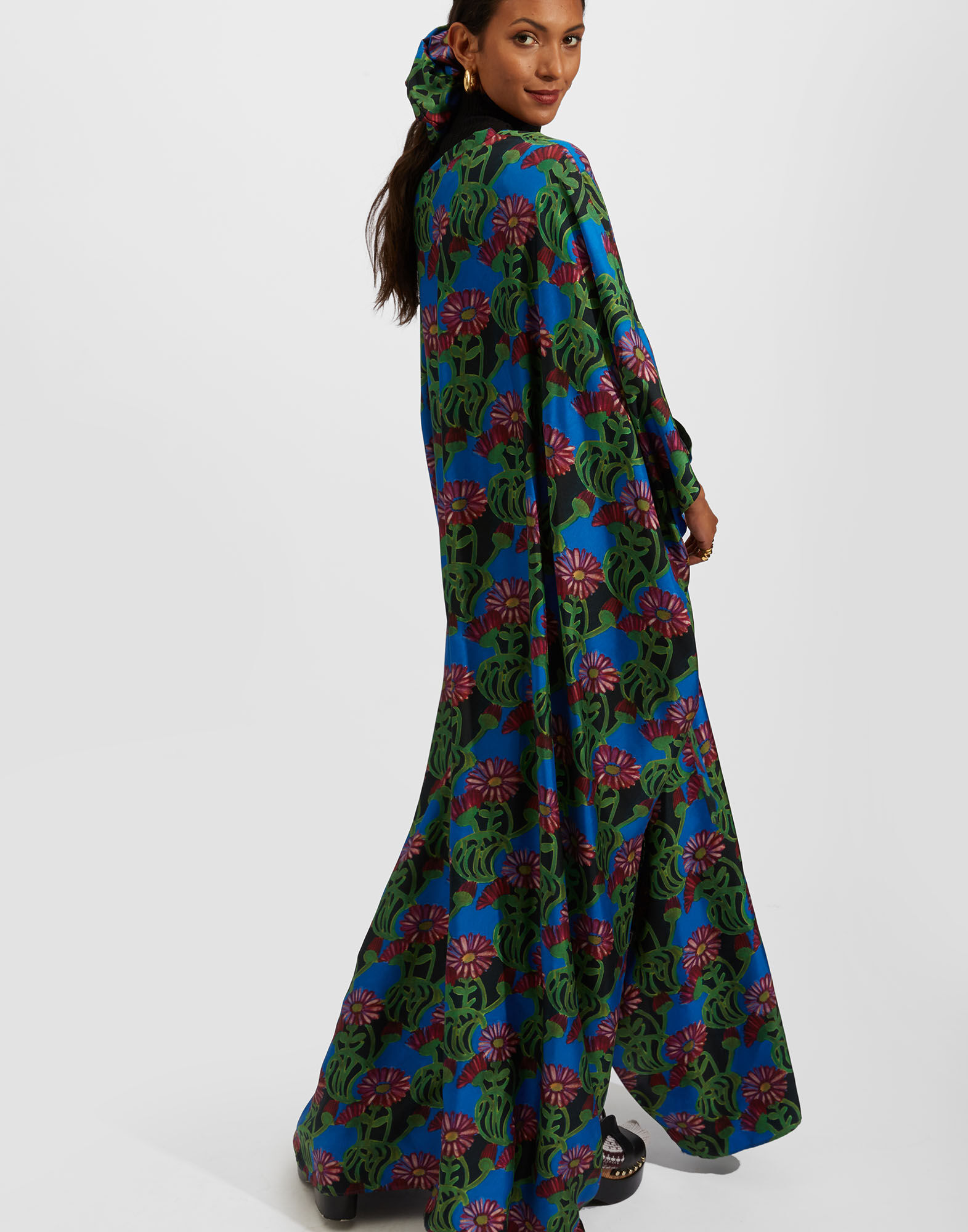 La DoubleJ Square Kaftan Gerber DRE0369SIL001GER0001