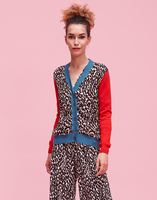 LaDoubleJ Gemini Cardigan LaDoubleJ Gemini Cardigan Leopard PUL0005KNI005LEO0001