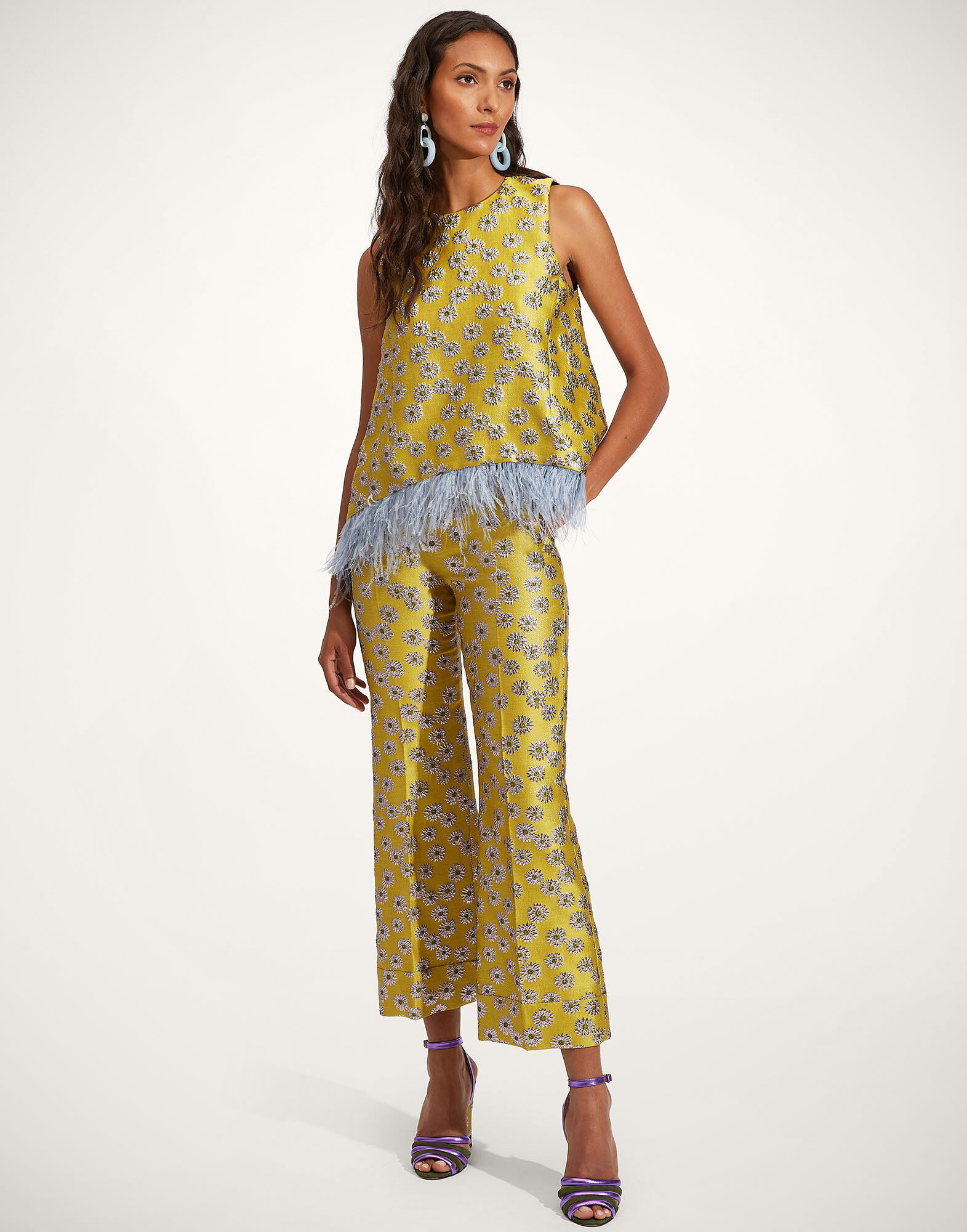 La DoubleJ Hendrix Pants Margarita TRO0014JAC039MGT0001