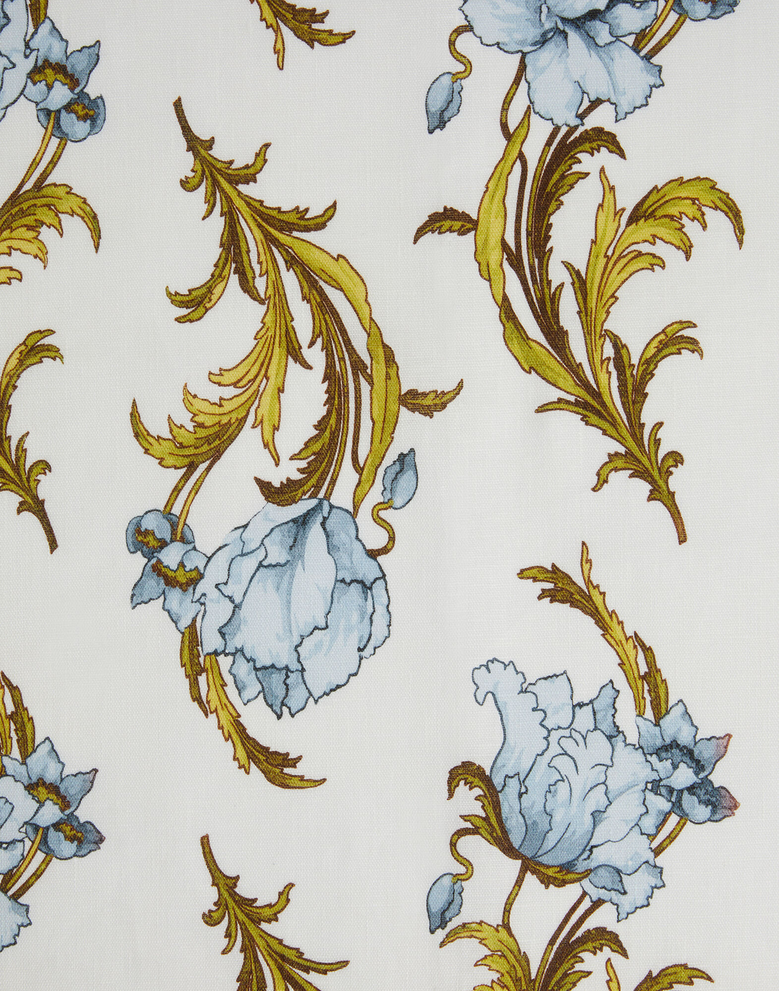 La DoubleJ Large Napkins Set Of 2 Nymph Bloom Light Blue NAP0017LIN008NYB01BU01