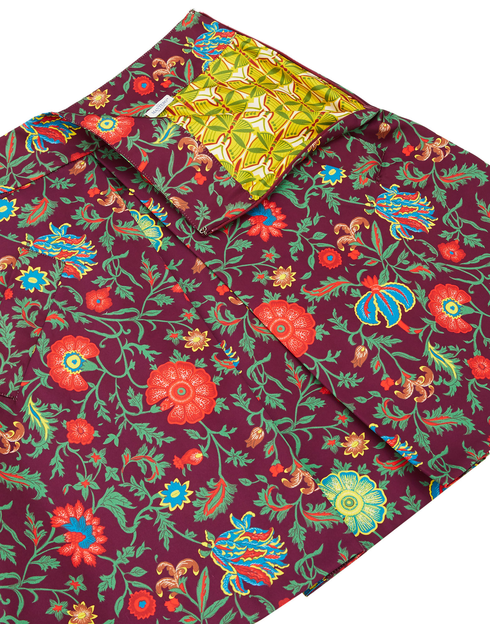 LaDoubleJ Santa Monica Skirt Dragonflower Viola SKI0013RAD001DRA0002