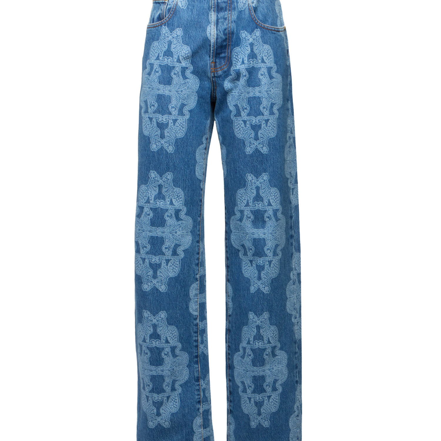 La Doublej Better Than Your Boyfriend's Jeans In Bast Blue