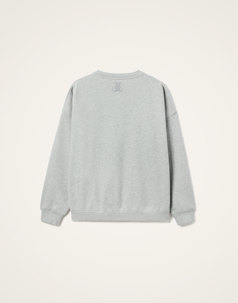 La DoubleJ Off Court Sweatshirt La DoubleJ Off Court Sweatshirt Divine Grey SWE0035JER054SOE09GY02