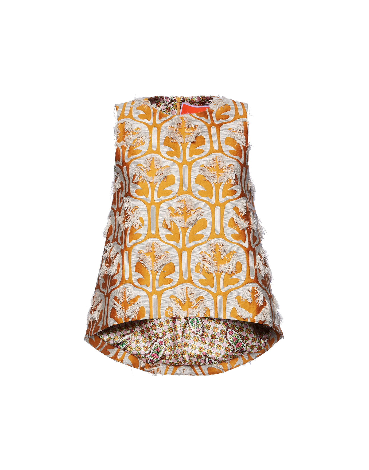 La DoubleJ La Scala Top Grove Ocra/Ghiaccio TOP0016JCQ043GRV02OR06