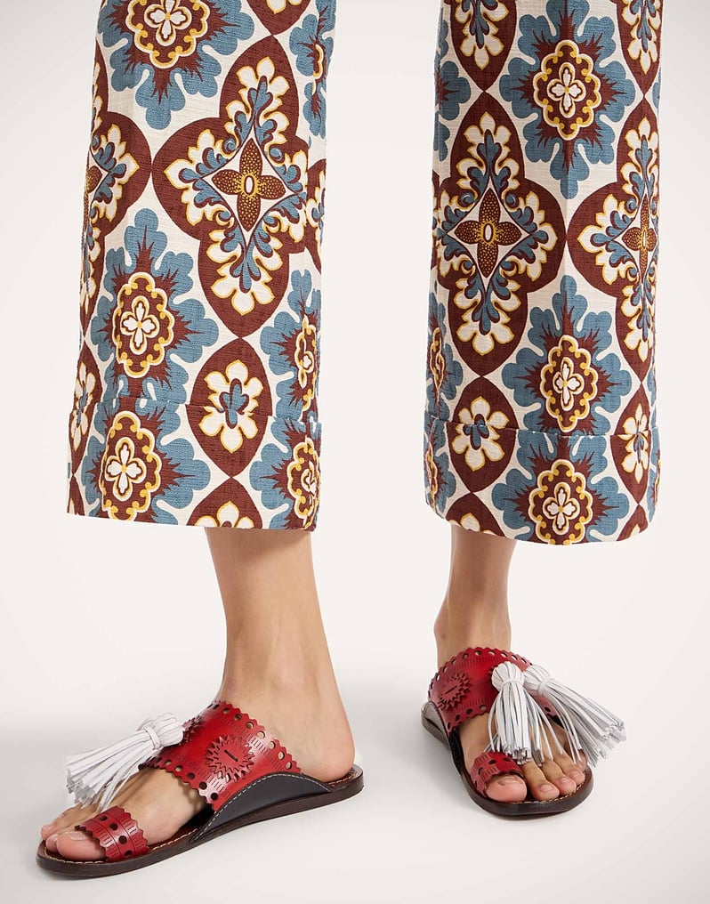 La DoubleJ Sandy Slides La DoubleJ Sandy Slides Solid Red SHO0110LEA014SOLIDRE01