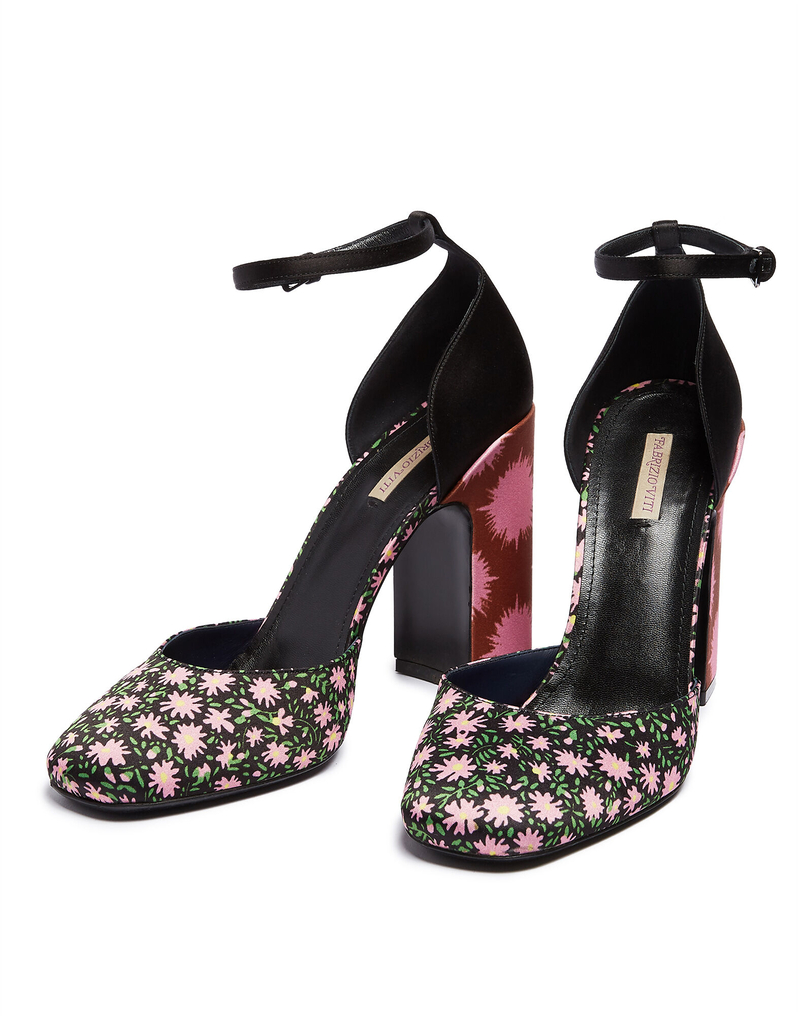 La DoubleJ LDJ X Fabrizio Viti Loren Ankle Strap Pump La DoubleJ LDJ X Fabrizio Viti Loren Ankle Strap Pump Daisy SHO0004RAS003DAI0001