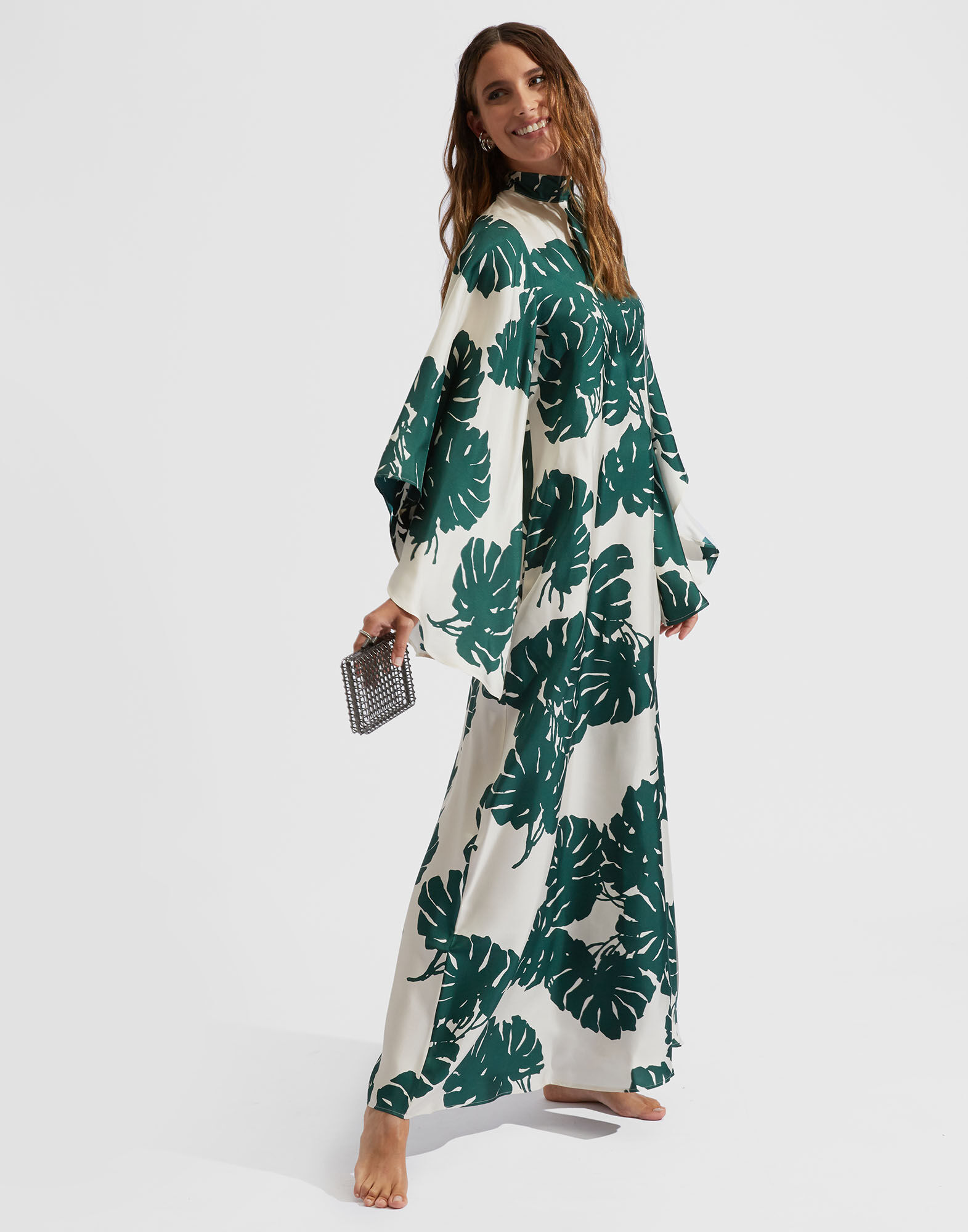 Magnifico Dress in Monstera for Women La DoubleJ