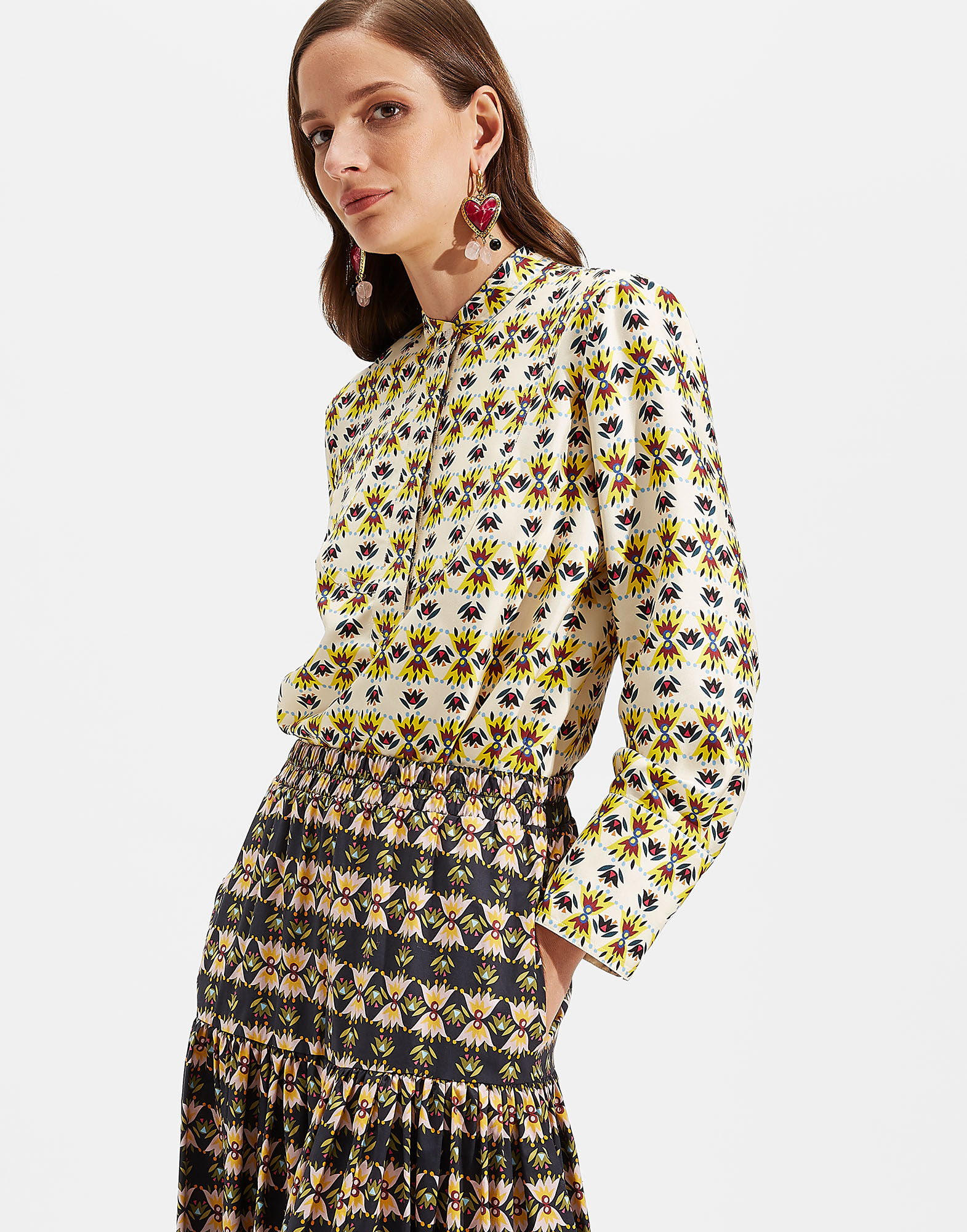 LaDoubleJ Portofino Shirt Bacetto Bianco SHI0046SIL001BAC0002