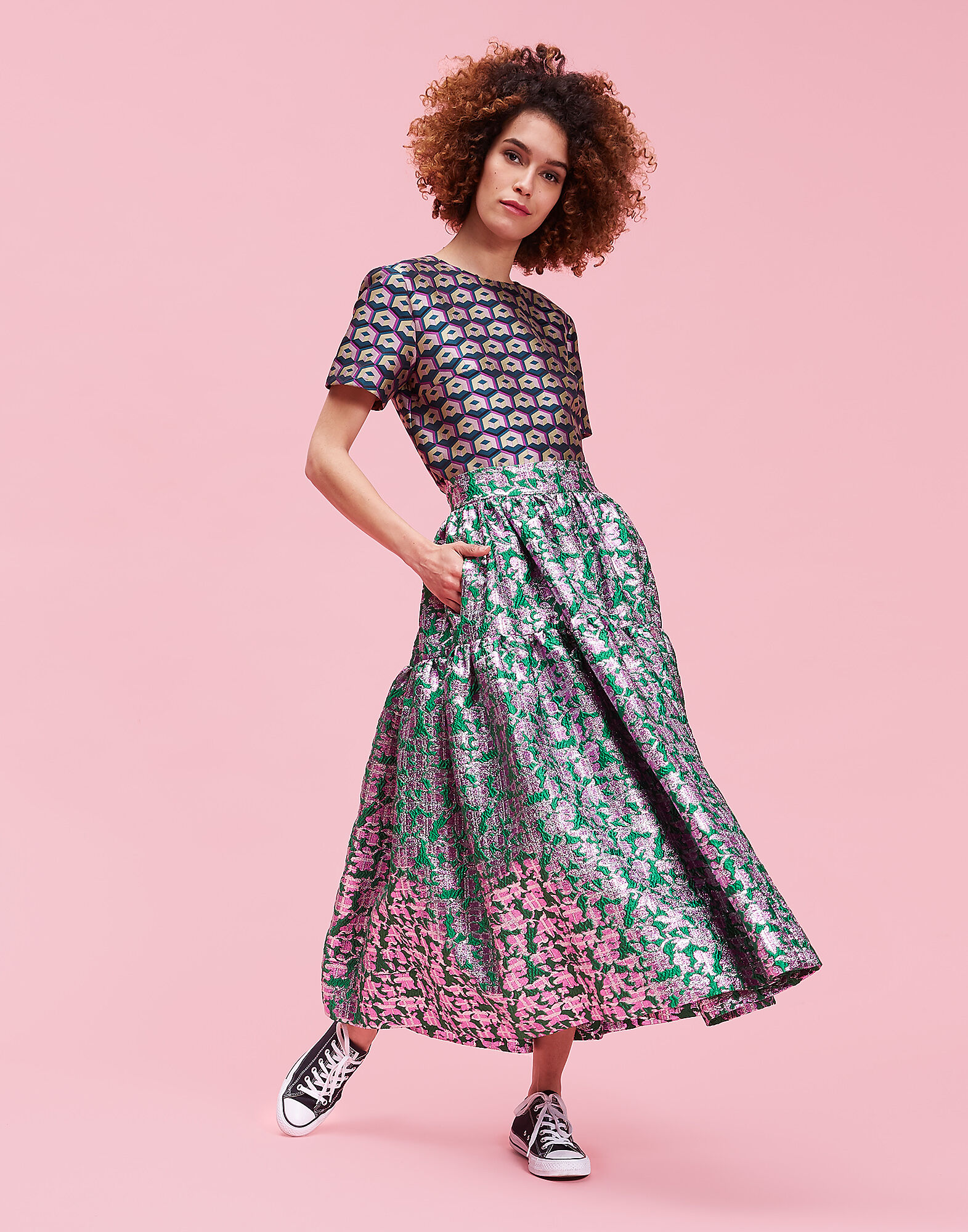 LaDoubleJ Cubi Verdi The Jazzy Tee Cubi Verdi SHI0014JAC004CUB0002