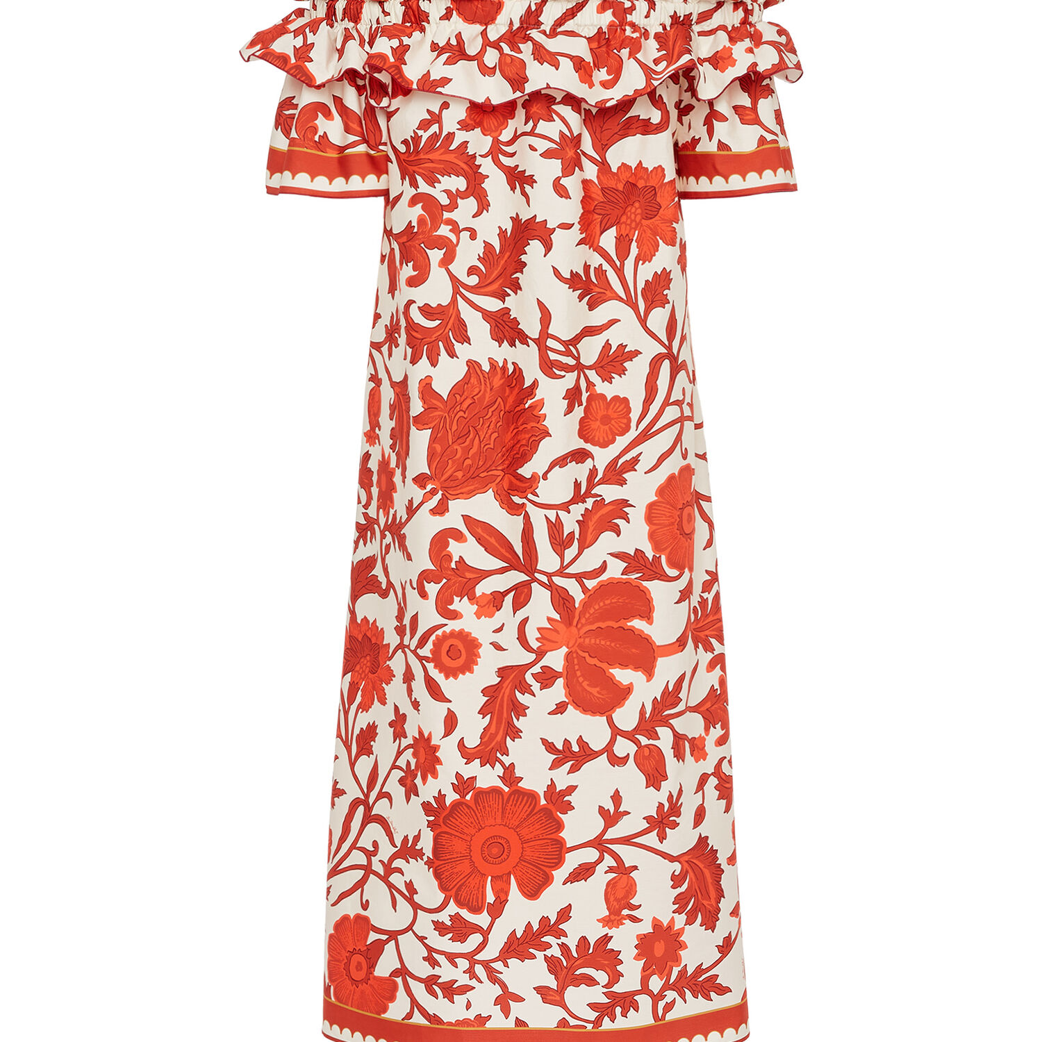 La Doublej Breakfast Dress In Dragonflower Red