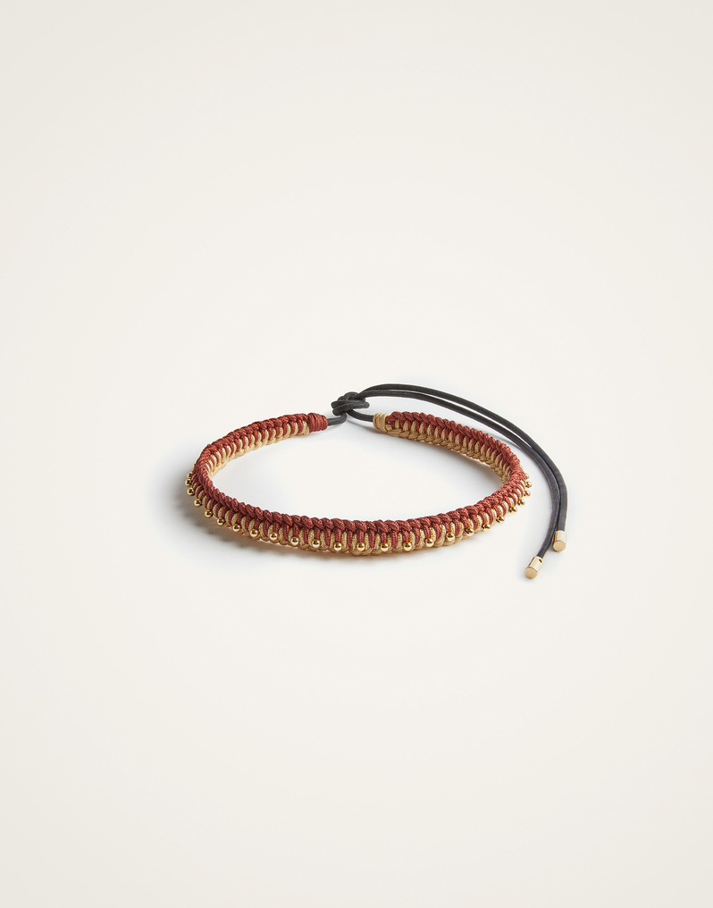 La DoubleJ Better Together Belt La DoubleJ Better Together Belt Bicolor Brown & Ivory BEL0011ROP001VA360BR02