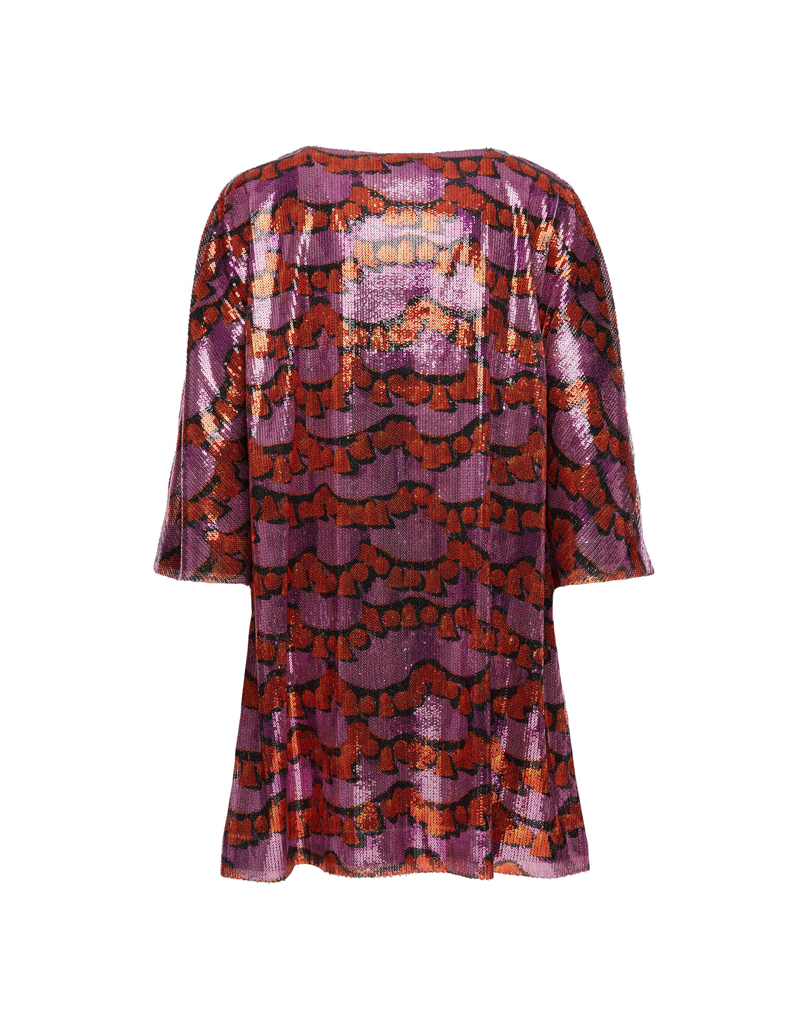La DoubleJ Mini Kaftan Liberace Ciclamino TOP0068PAI001LBR0002