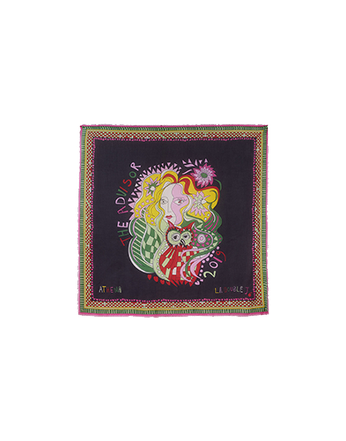 LaDoubleJ Square Scarf Athena SCA0006MOC001ATH0002