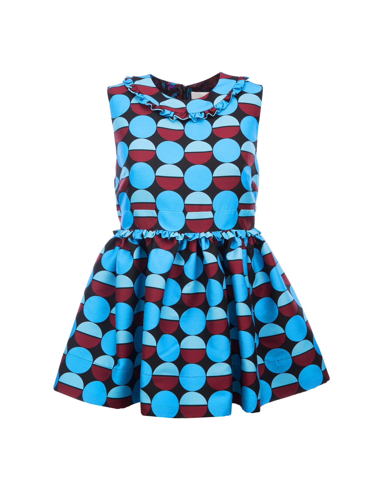 LaDoubleJ Luisa Top Sfere Azzurro TOP0023CAD001SFE0003