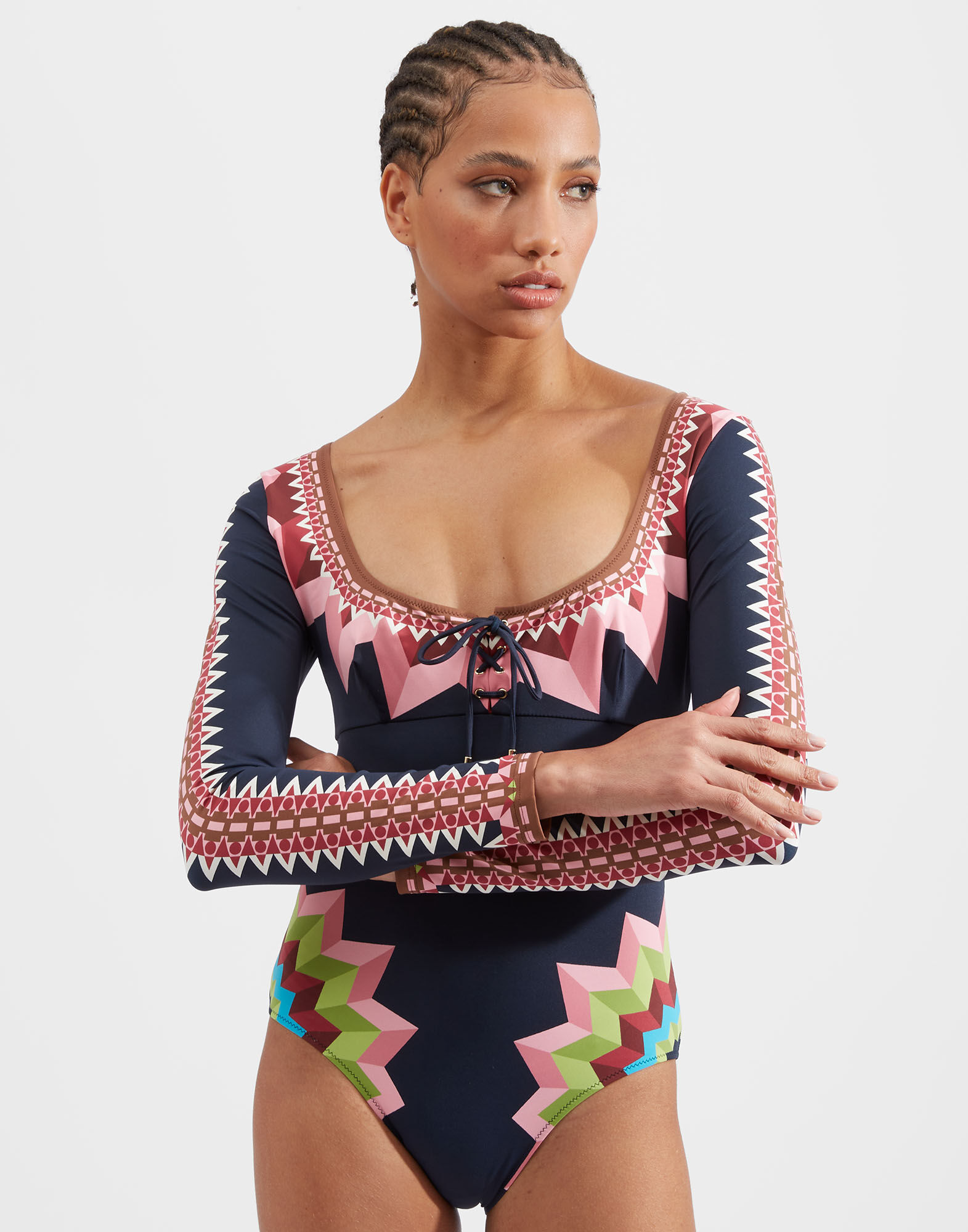 La DoubleJ Sunset Suit Sunset Navy Plac&eacute;e SWI0044LYC006SUS0003