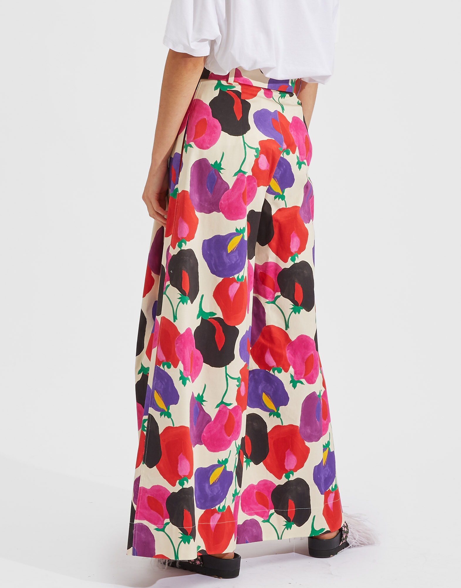 LaDoubleJ Balloon Pants Poppy TRO0012COT006POP0001