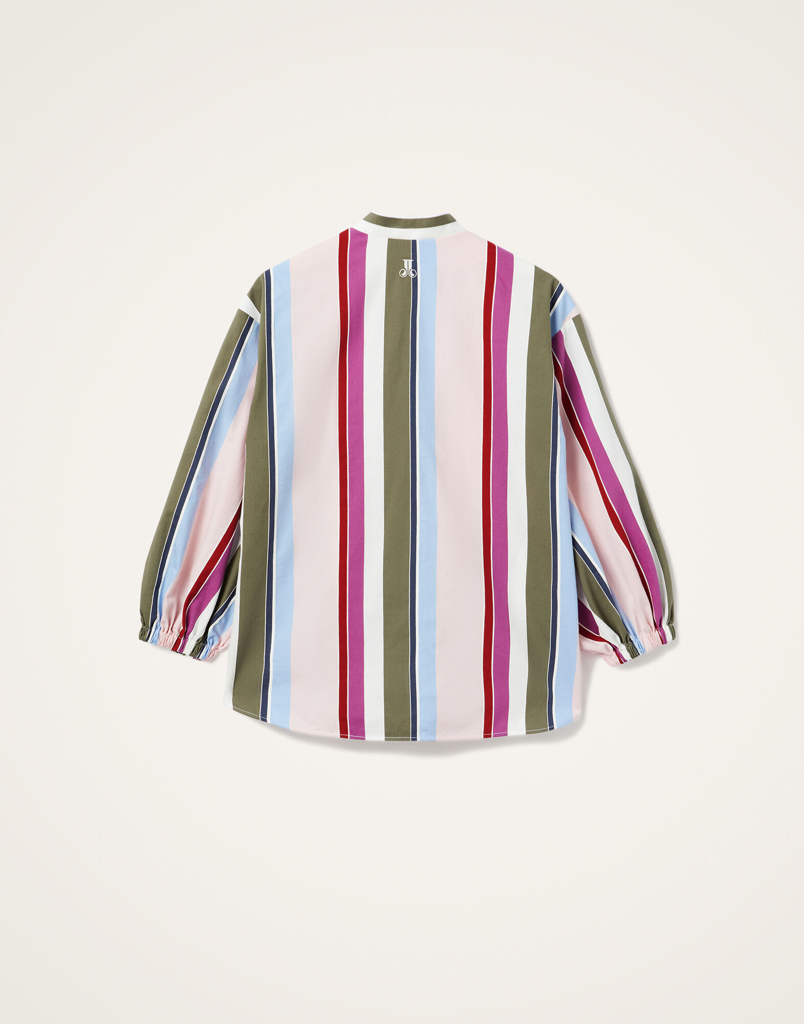 La DoubleJ Jackie Shirt Stripes Multicolor Pink SHI0093COT078CLB22PI01