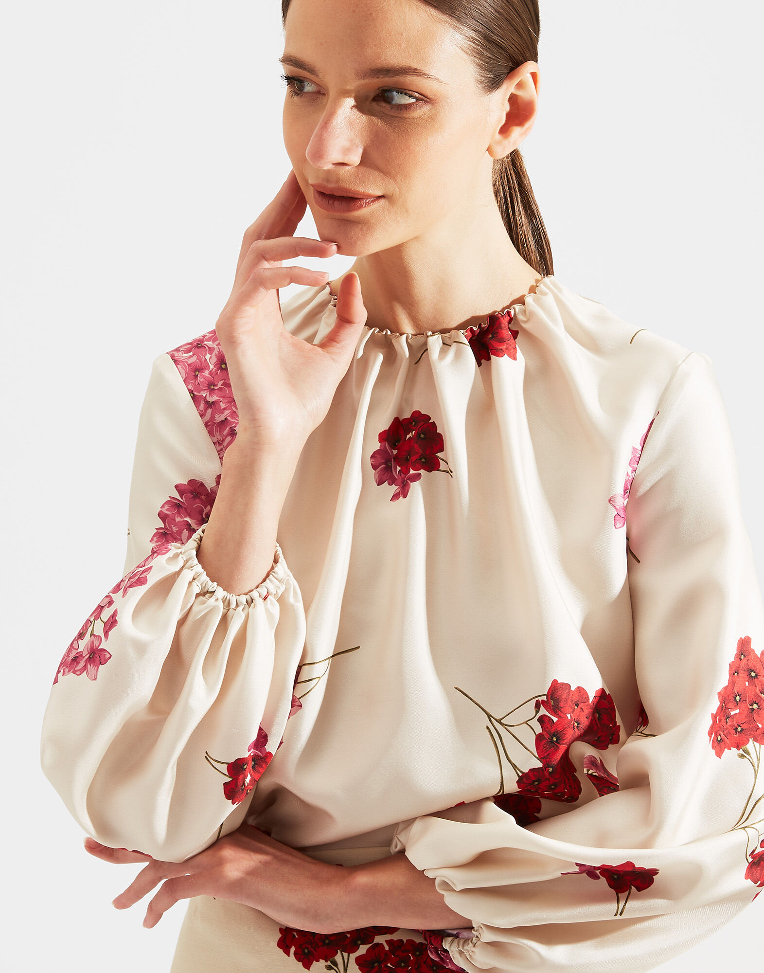 LaDoubleJ Charming Top Ortensia TOP0021SIL001ORT0001