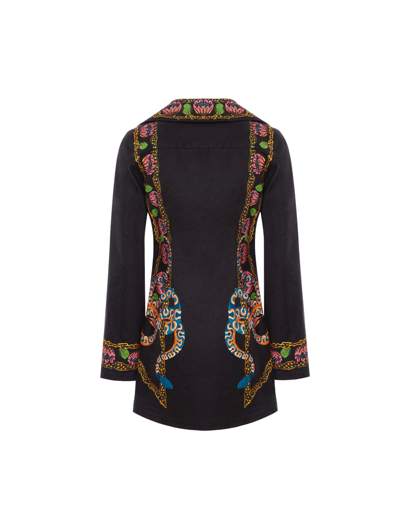 La DoubleJ Chiara Dress La DoubleJ Chiara Dress Eve Black DRE0688DEN001EEC01BL01