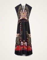 La DoubleJ Accordion Dress La DoubleJ Accordion Dress Cornucopia Placée Black DRE0991CHF007CRN03BL01