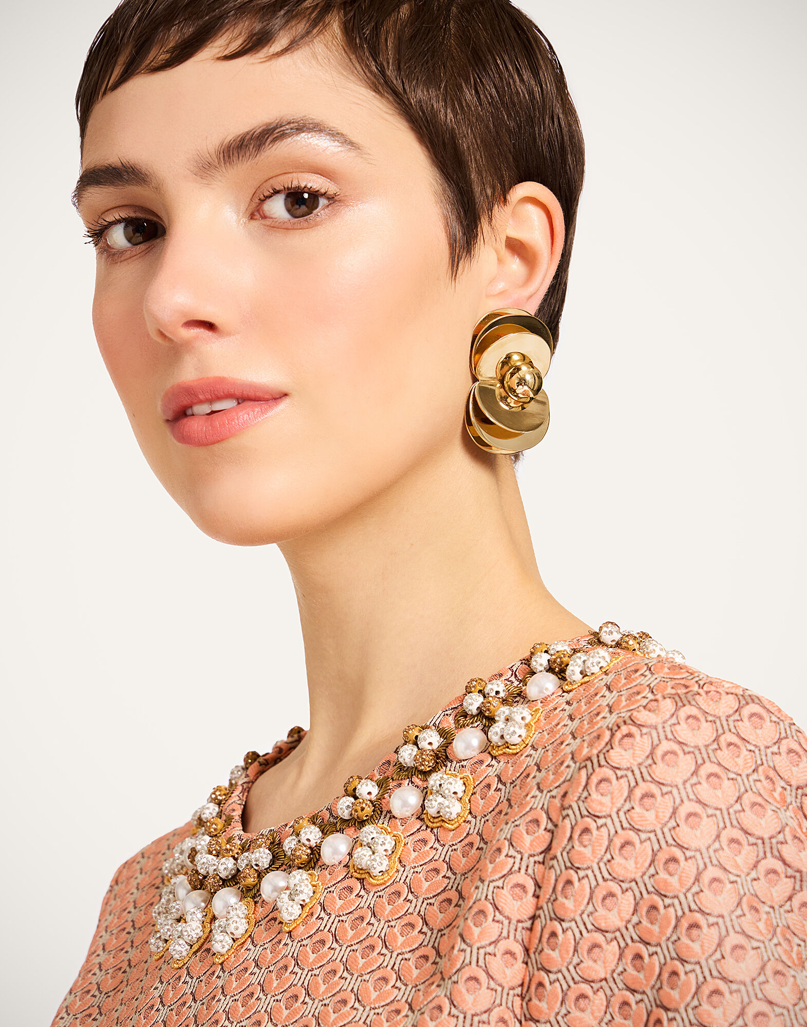 La DoubleJ Mini Swing Dress Tulip Pale Pink DRE1069JCQ088TUL05PI02