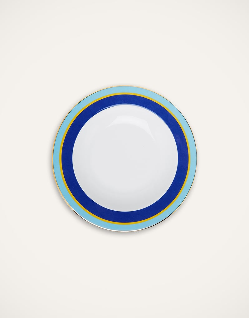 La DoubleJ Soup Plates Set Of 2 La DoubleJ Soup Plates Set Of 2 Rainbow Blue SOU0002CER001RAI04BU03