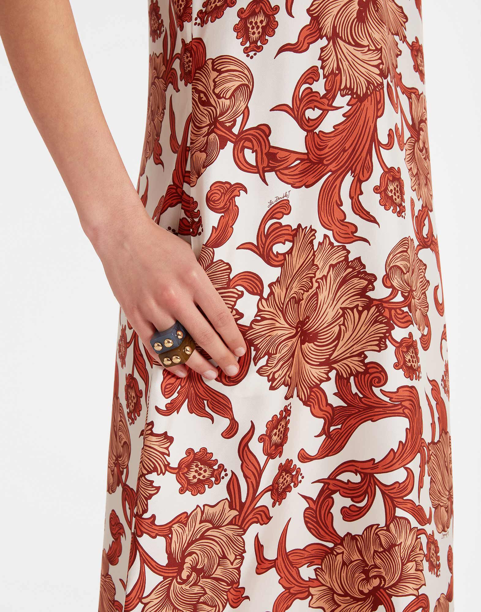 La DoubleJ Swing Dress Reef White DRE0001SIL001REE01WH01