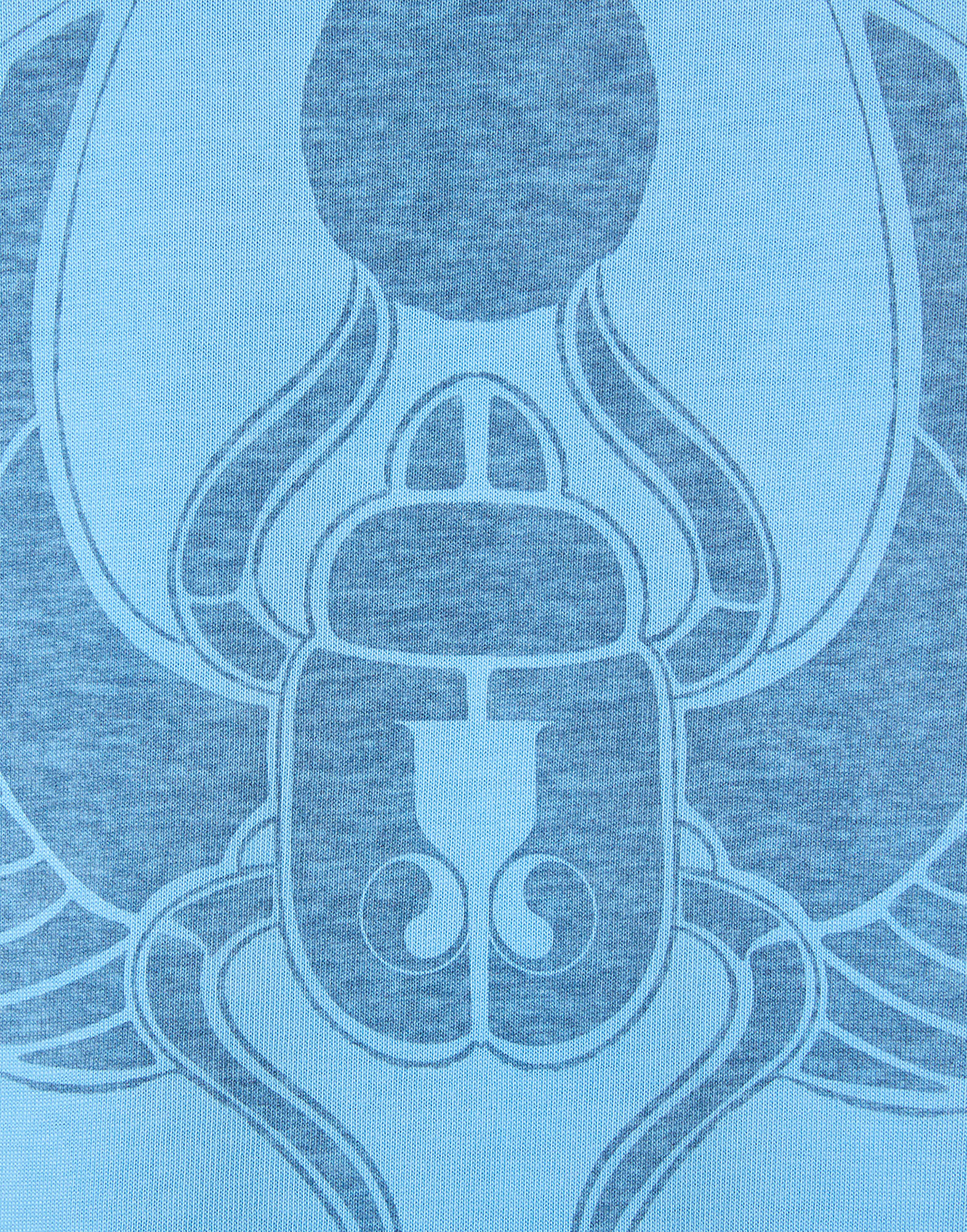 La DoubleJ High Tee Shirt Talismania Light Blue TSH0069JER079TAL01BU14