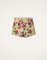 La DoubleJ Margarita Shorts La DoubleJ Margarita Shorts Roses Light Beige TRO0112COT069ROS06BR01